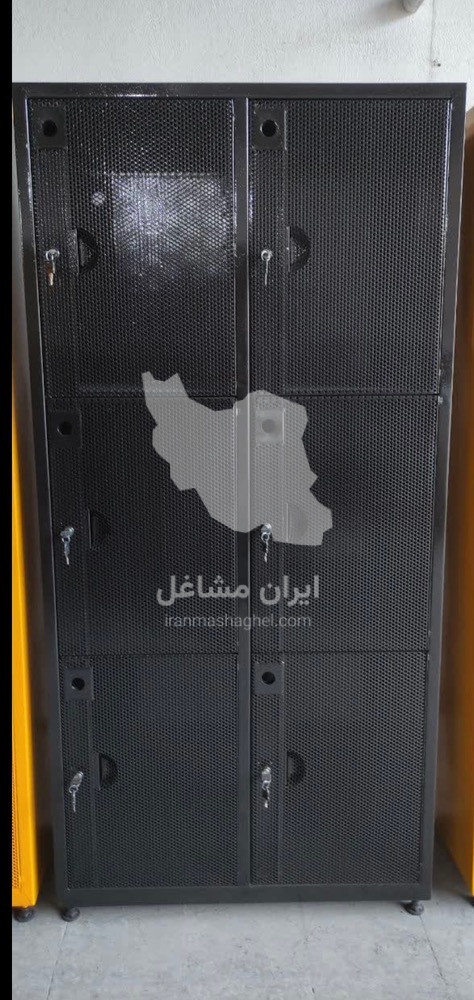 کارگاه تولیدی کمد فلزی بایگانی دو درب مسعود در اصفهان