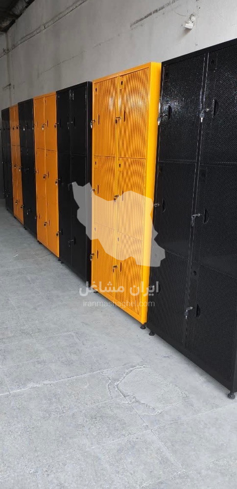 کارگاه تولیدی کمد فلزی بایگانی دو درب مسعود در اصفهان