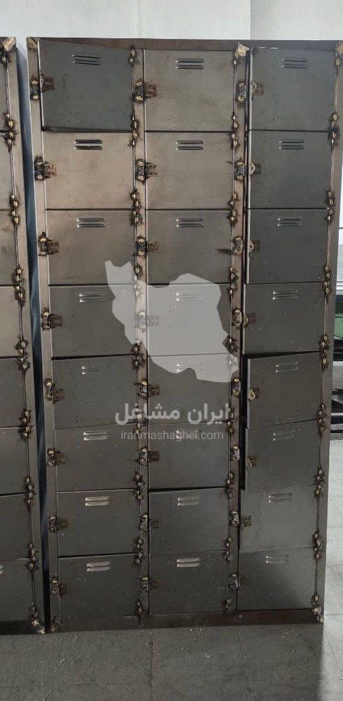 کارگاه تولیدی کمد فلزی بایگانی دو درب مسعود در اصفهان
