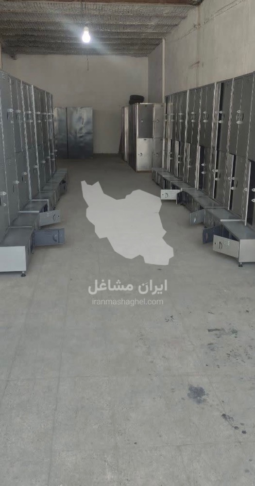 کارگاه تولیدی کمد فلزی بایگانی دو درب مسعود در اصفهان
