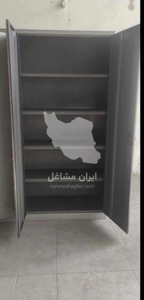 کارگاه تولیدی کمد فلزی بایگانی دو درب مسعود در اصفهان
