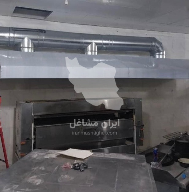 کانال سازی فروزنده سازنده هود صنعتی و آشپزخانه در پردیس