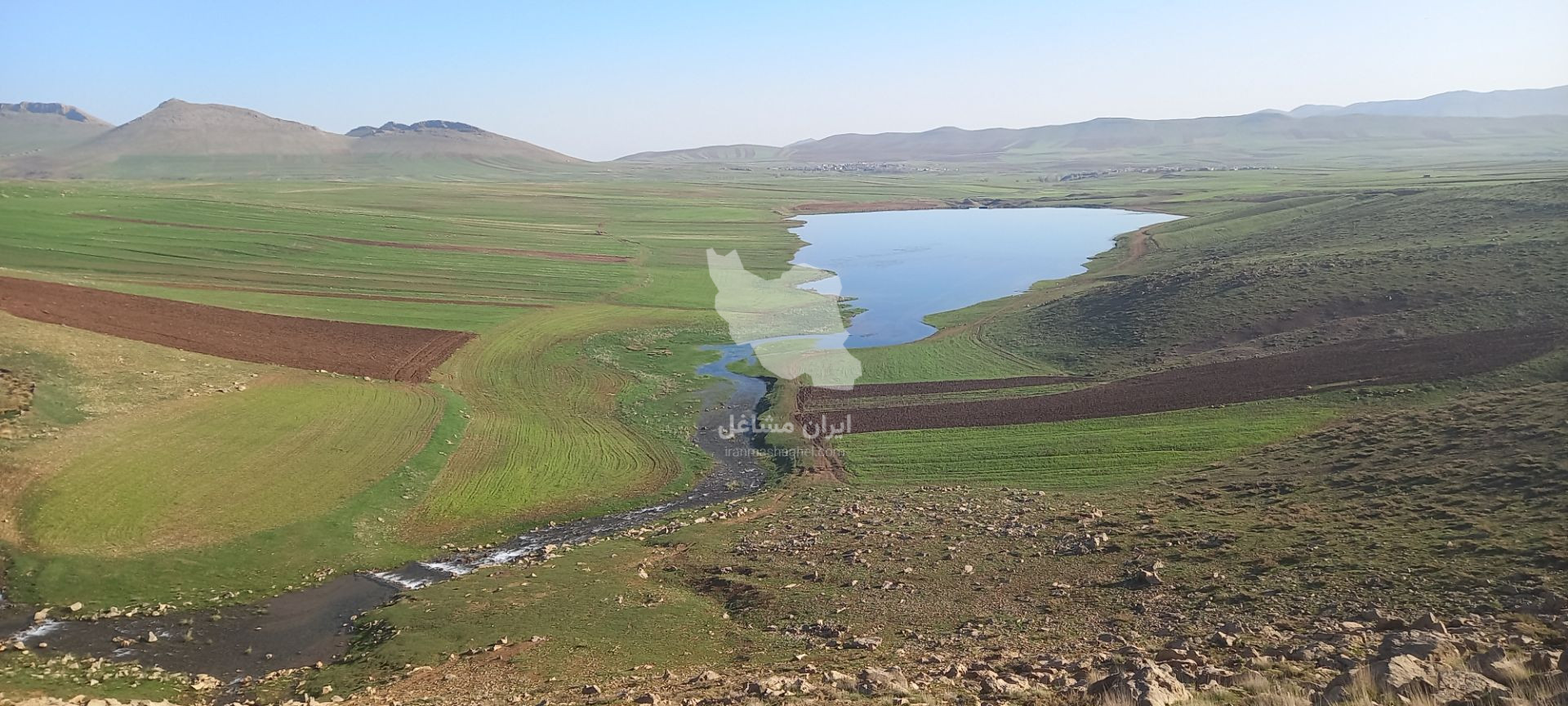 تفریحگاه باغ سنتی اشترانکوه احسان در الیگودرز