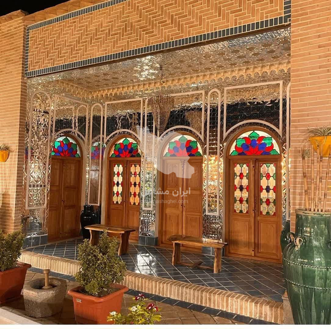 فروش آینه یک میل سفید نقره ای رستمی در اصفهان