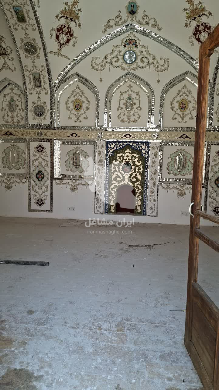 فروش آینه یک میل سفید نقره ای رستمی در اصفهان