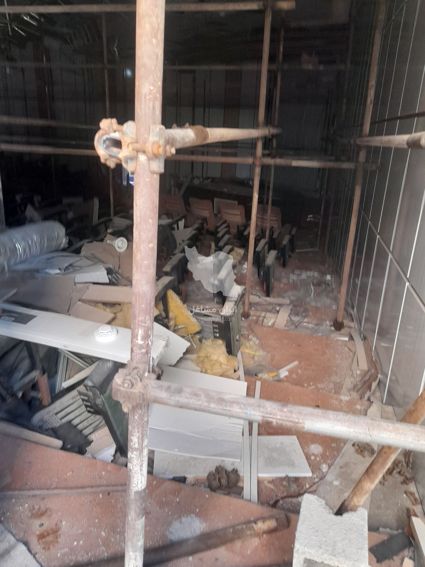داربست فلزی طیبی در بندرعباس