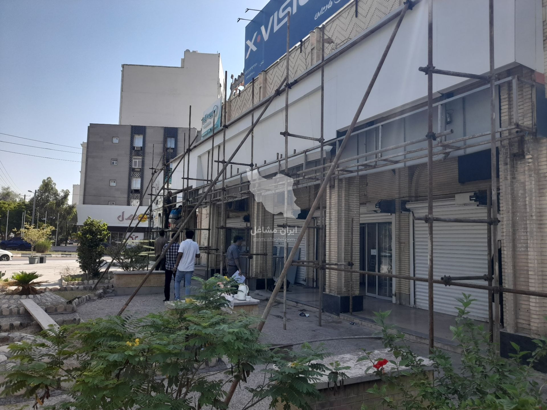 داربست فلزی طیبی در بندرعباس