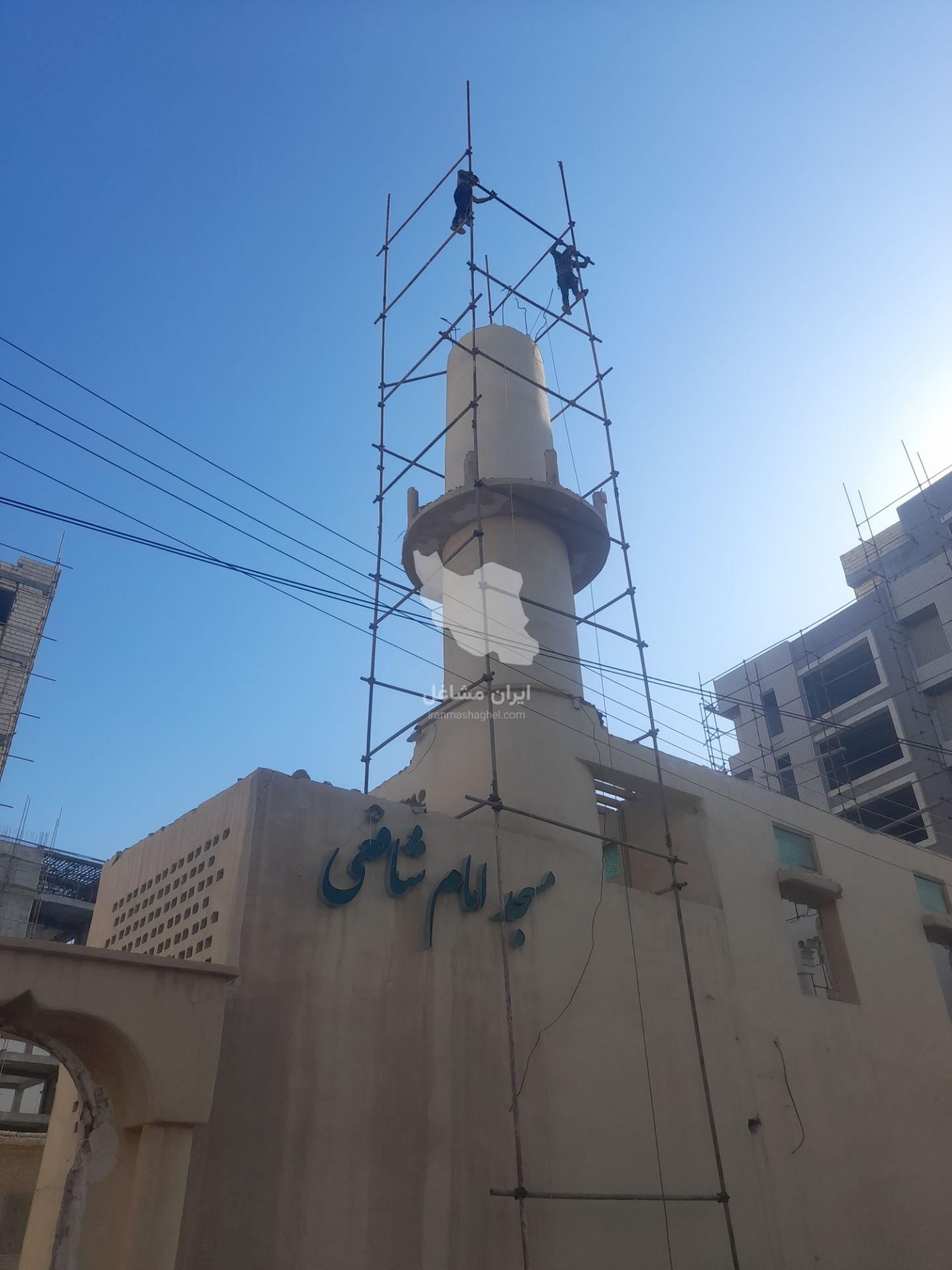 داربست فلزی طیبی در بندرعباس