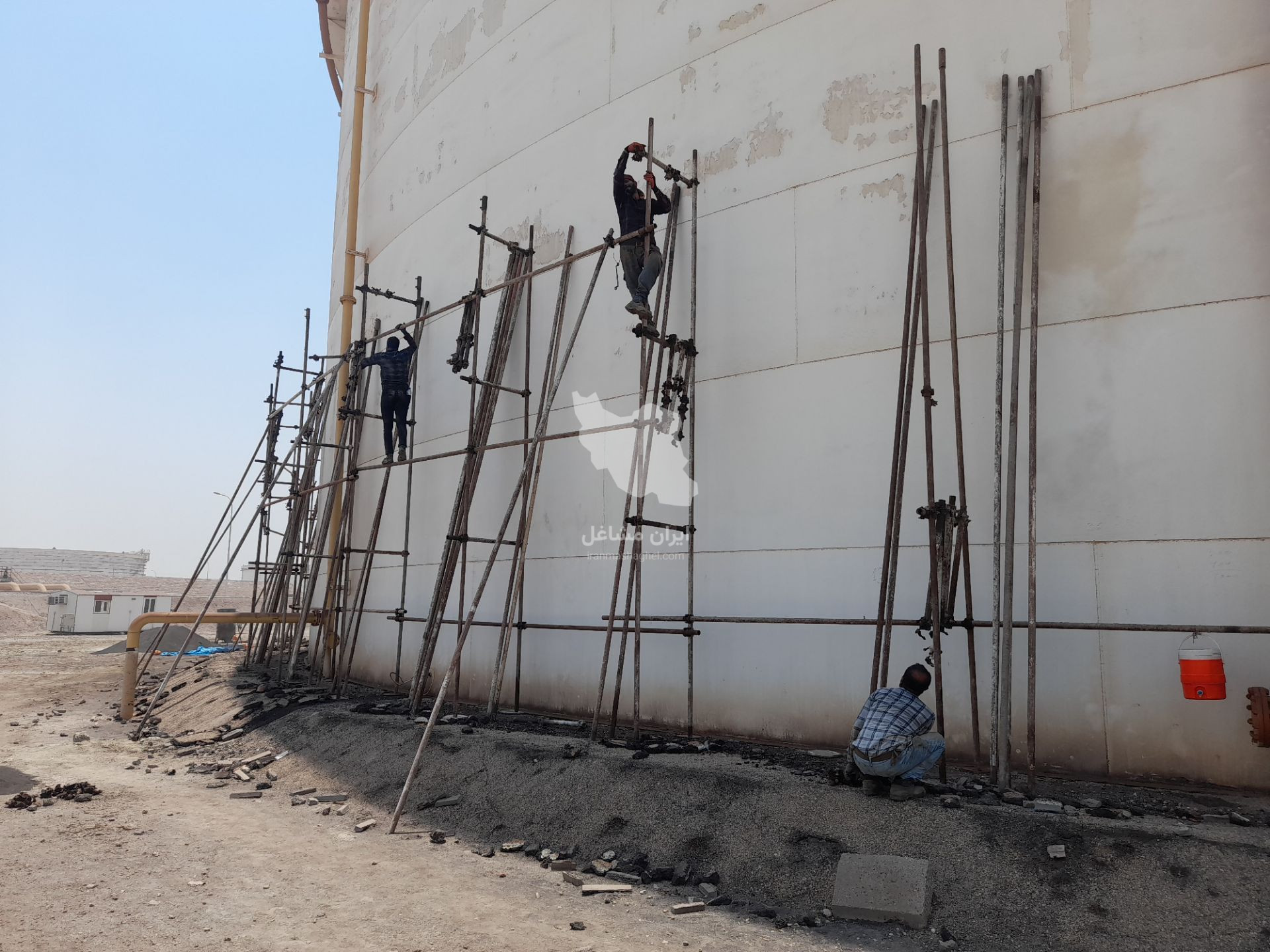 داربست فلزی طیبی در بندرعباس