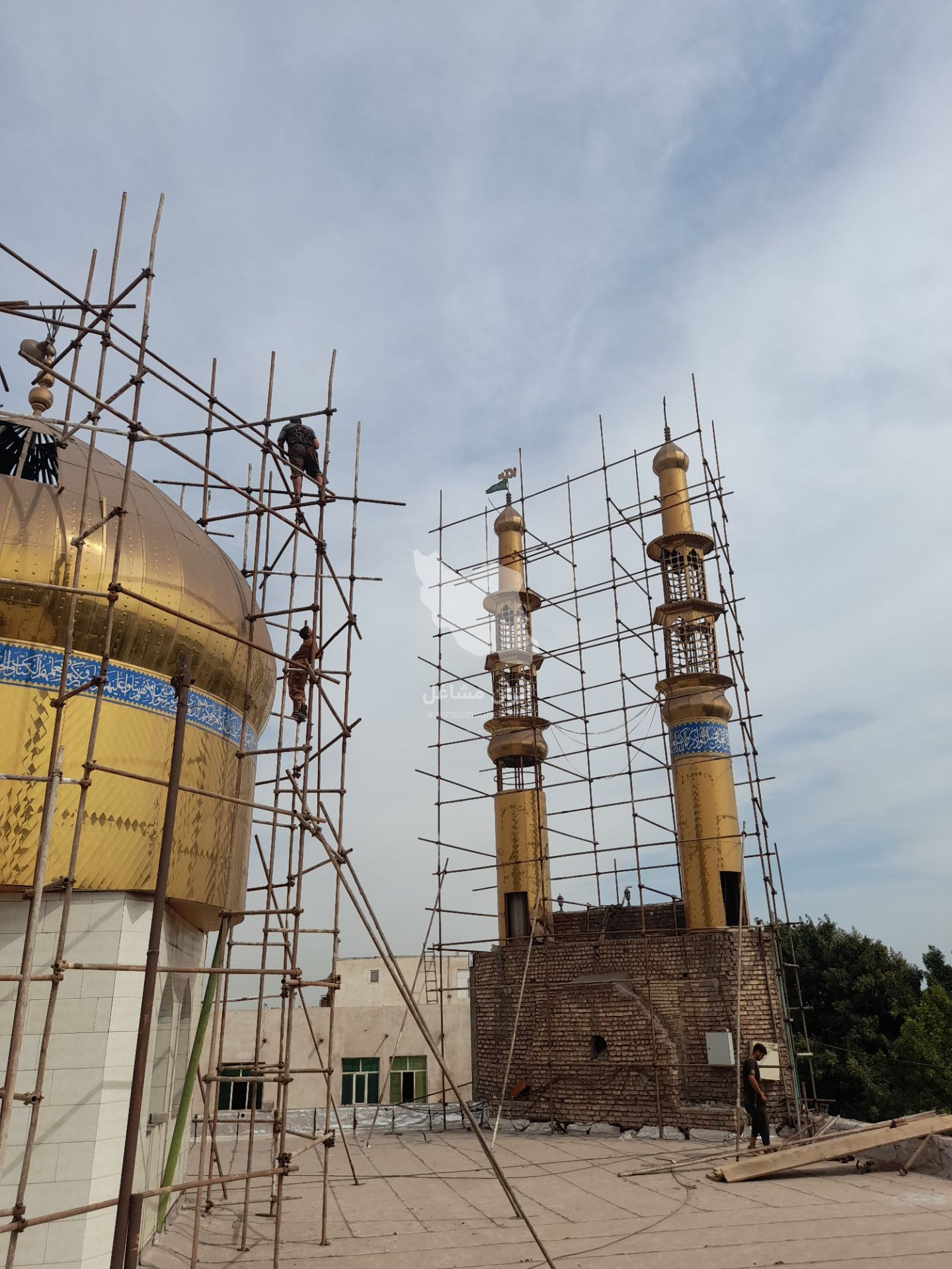 داربست فلزی طیبی در بندرعباس