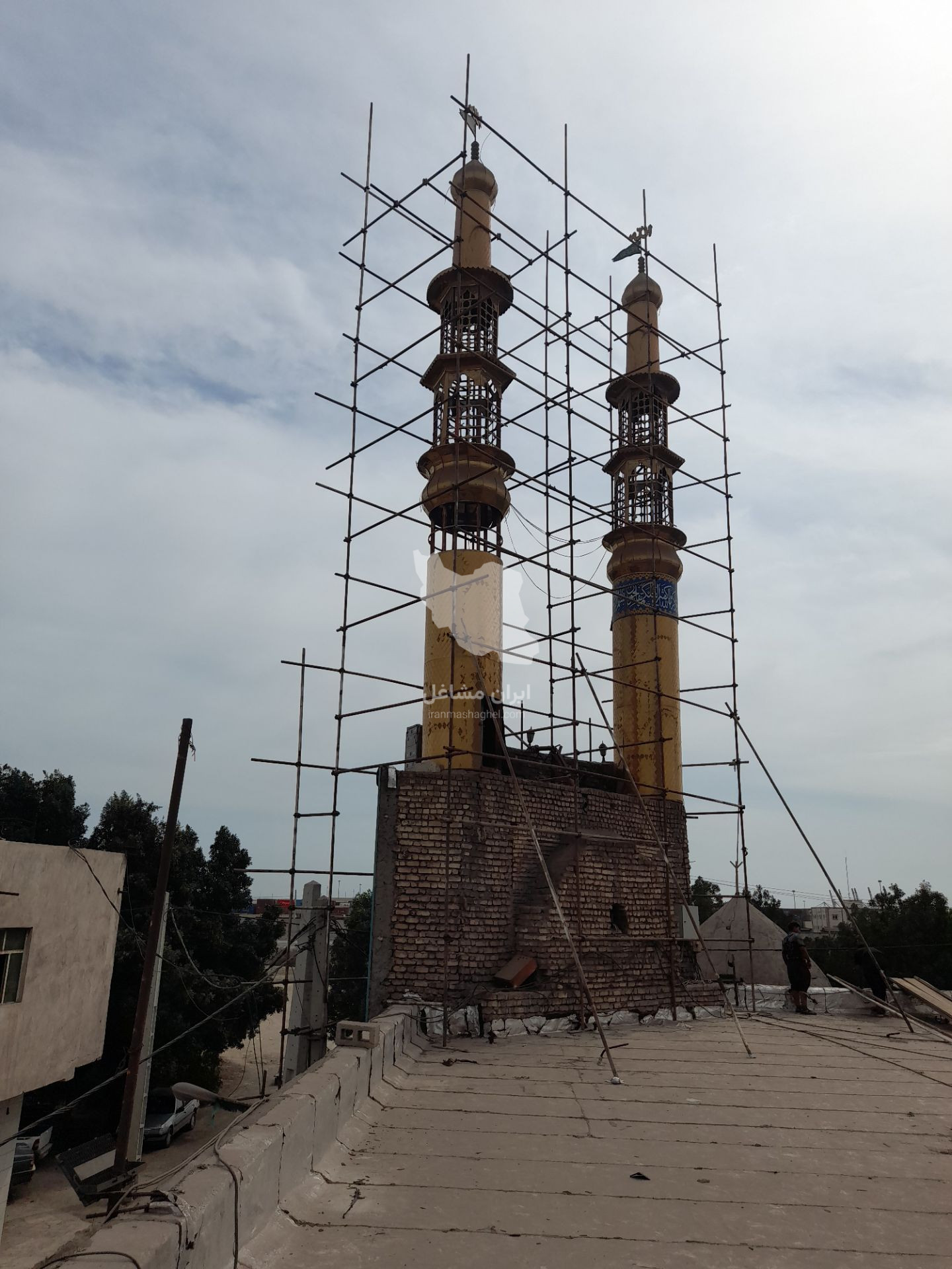 داربست فلزی طیبی در بندرعباس