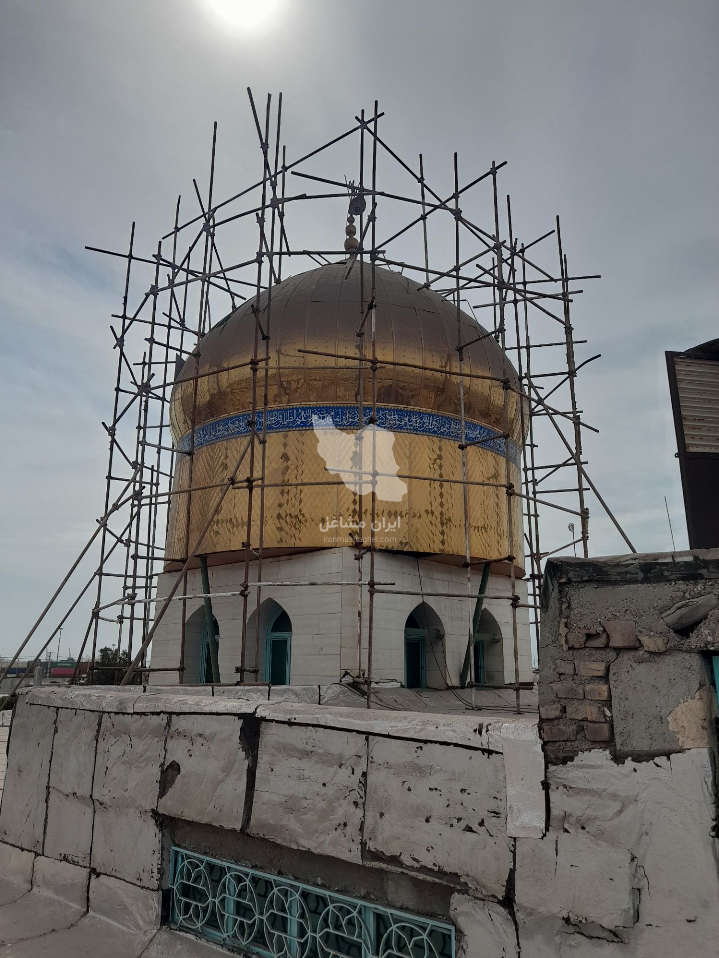 داربست فلزی طیبی در بندرعباس