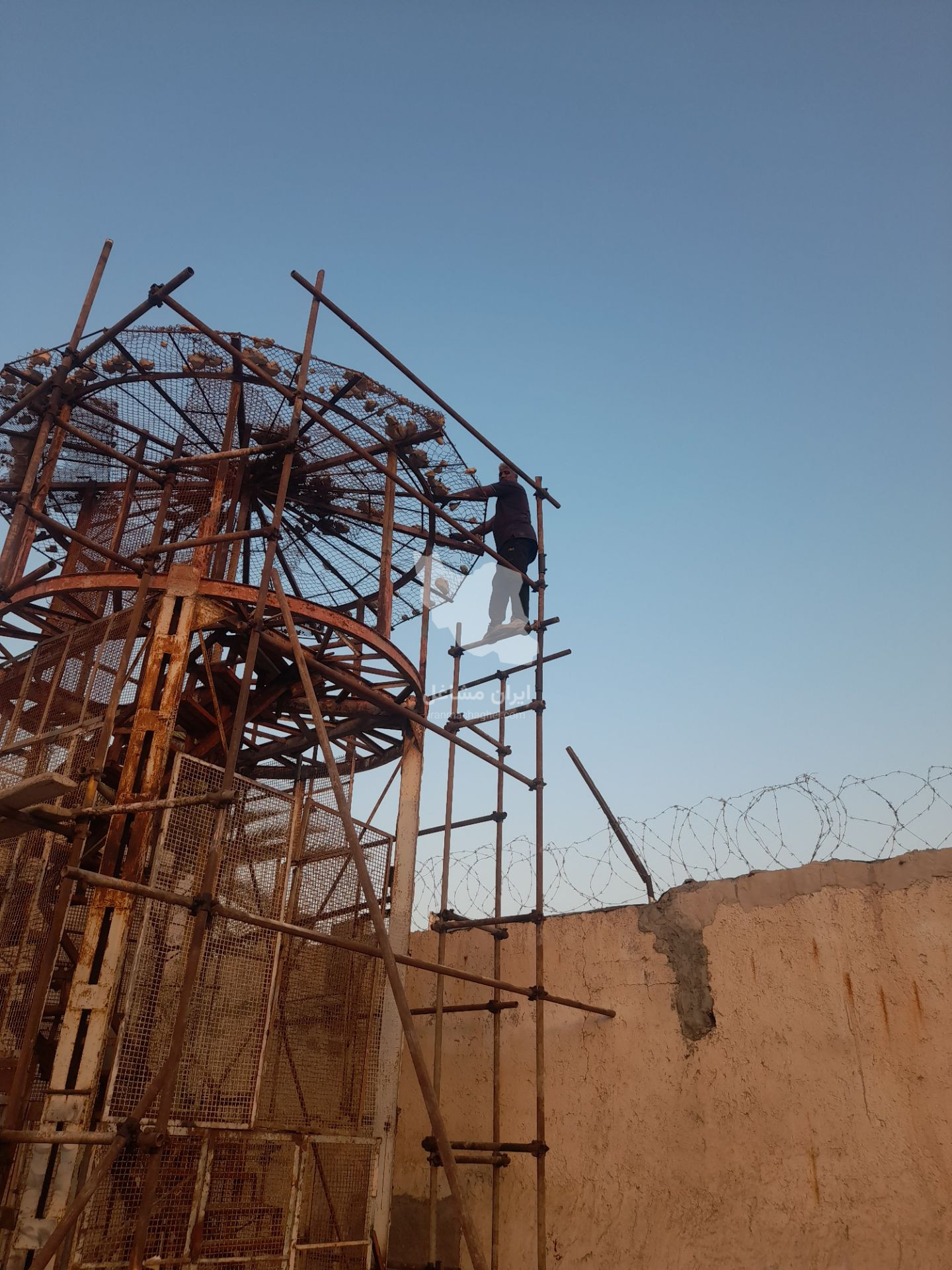داربست فلزی طیبی در بندرعباس