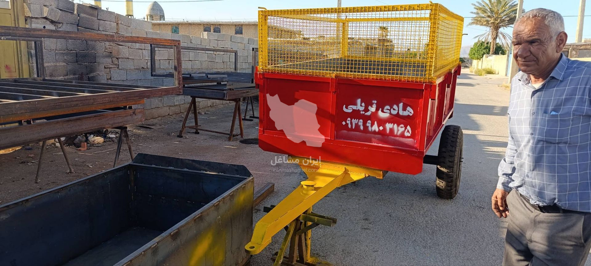 ساخت و فروش ادوات کشاورزی هادی تریلی در شیراز