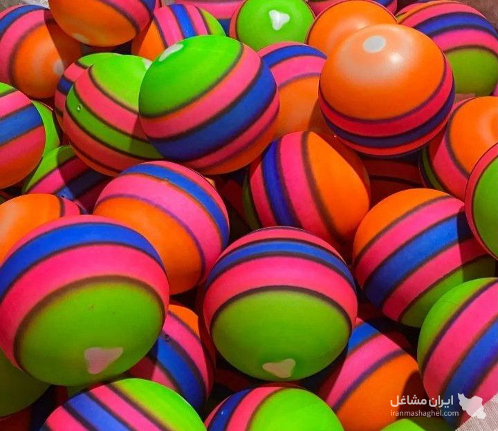 تولید و فروش عمده توپ بادی و پلاستیکی غفاریان در رشت