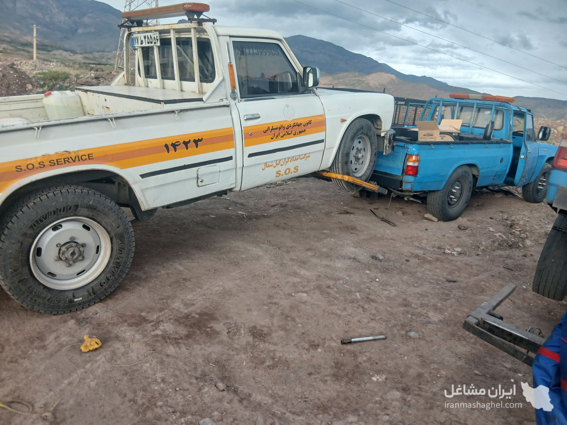 تعمیر خودرو در محل خلیل در لوشان