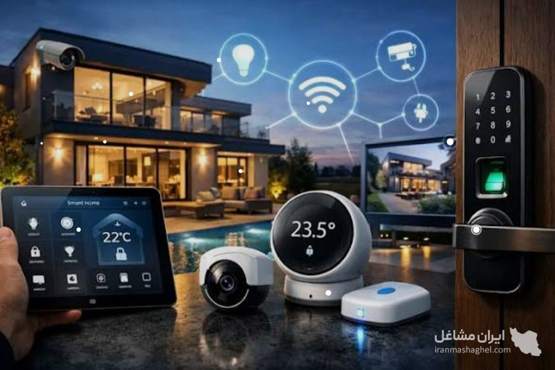 مجری هوشمند سازی برق ساختمان به مدیریت یاسر رجبی در رشت