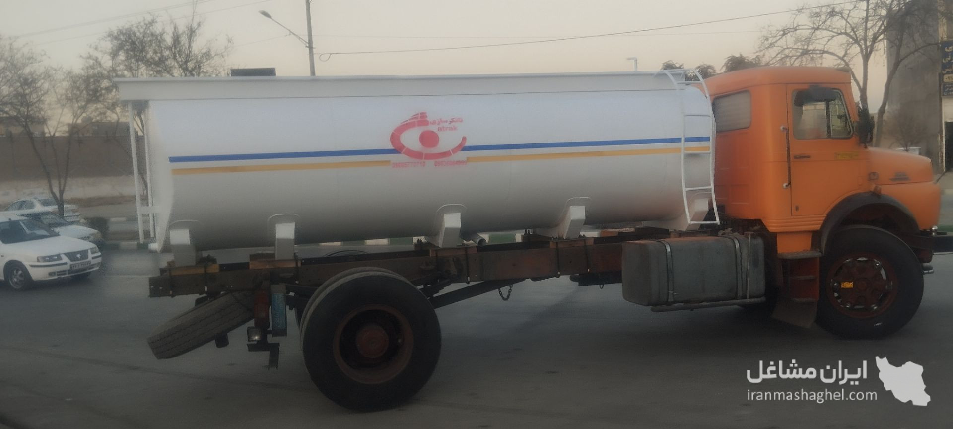 ساخت تانکر آب و تعمیر آبگرمکن تانکرسازی اترک صنعت در مشهد