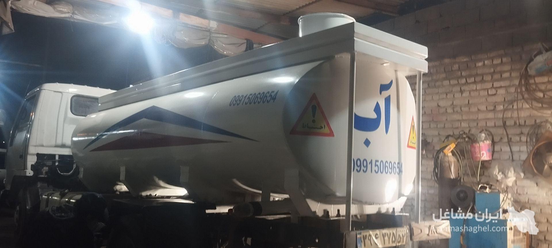 ساخت تانکر آب و تعمیر آبگرمکن تانکرسازی اترک صنعت در مشهد