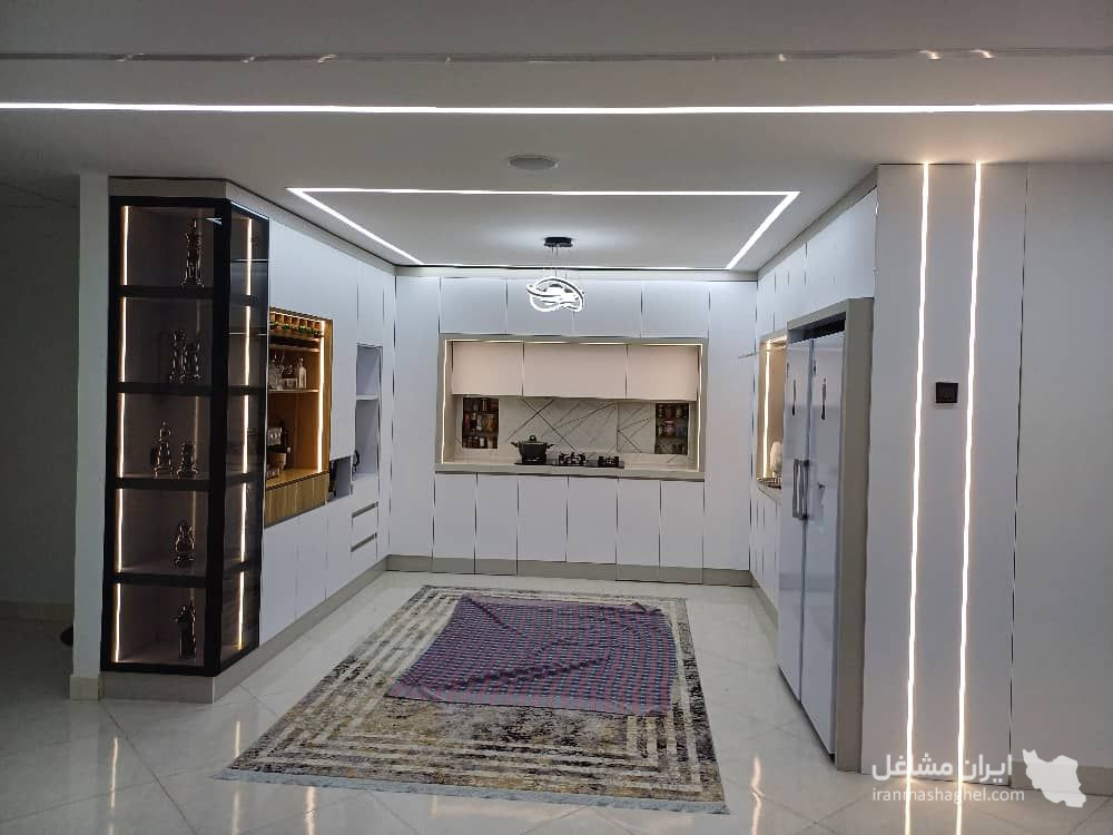 تولید و فروش درب دکوفیکس فریملس پروفیل کابینت کلوچان در بندرعباس