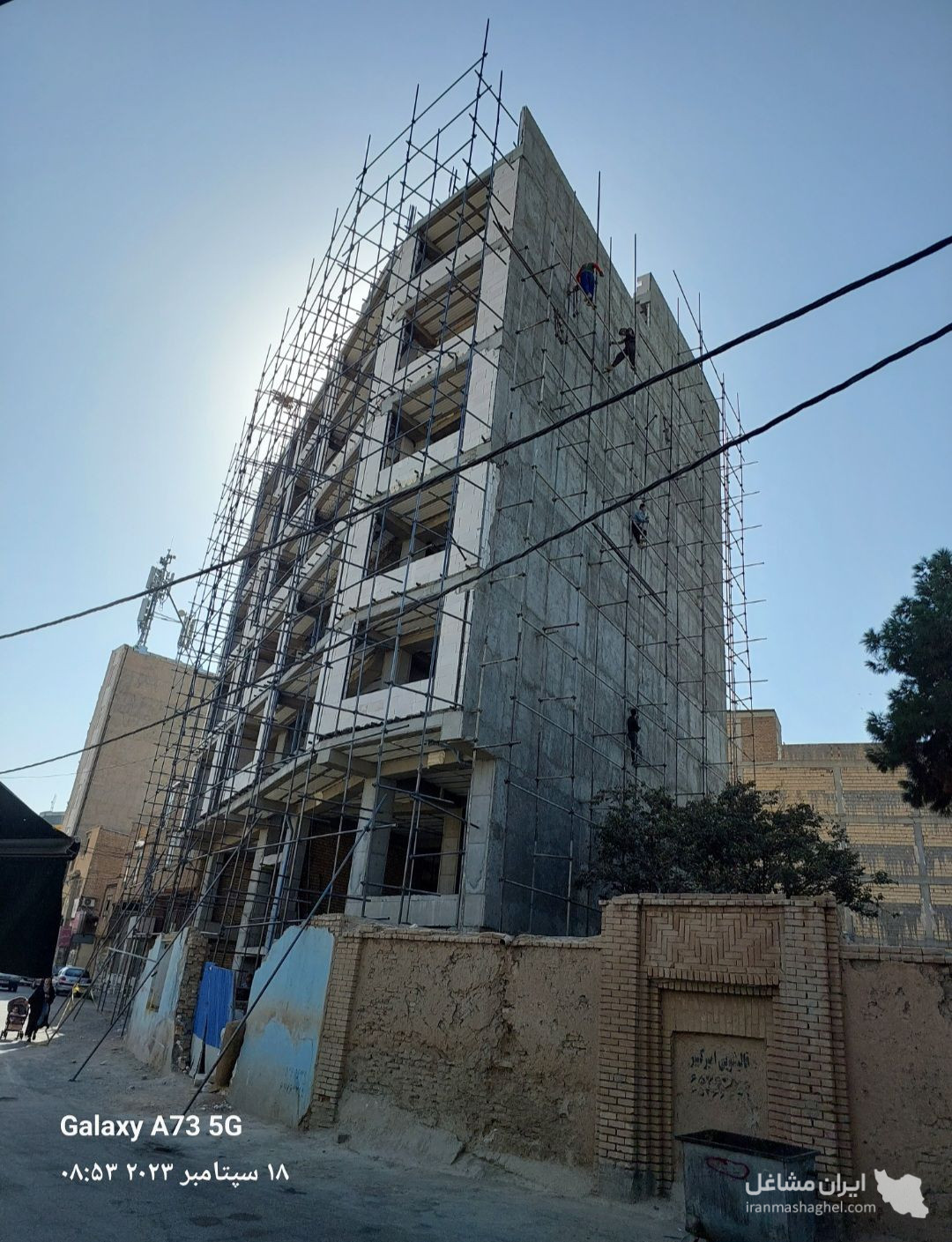 داربست فلزی و کفراژ سجاد در تهران