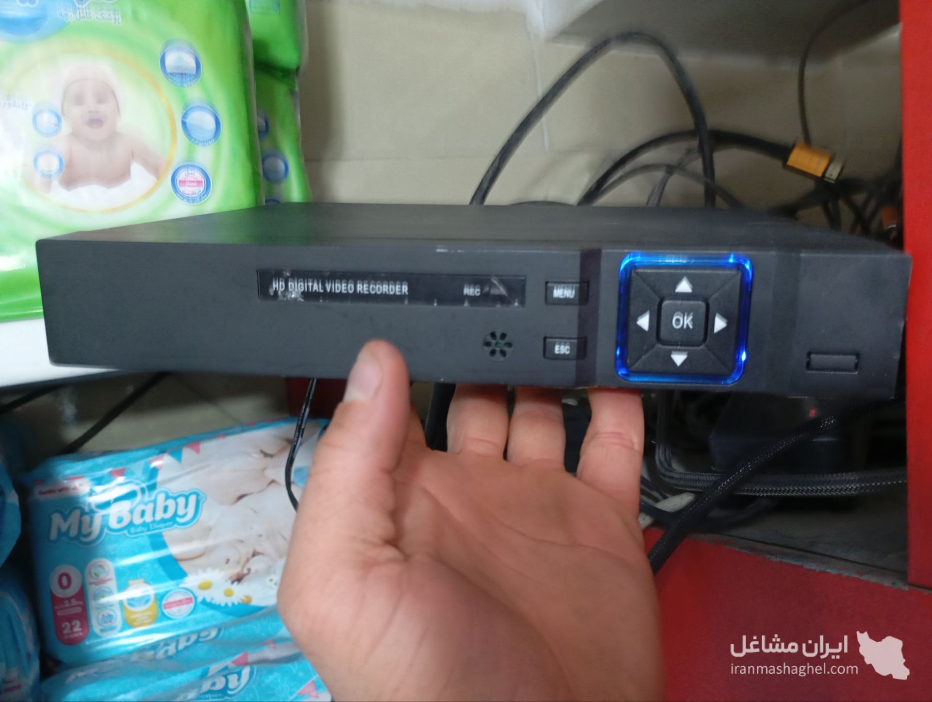 نصب دوربین مداربسته پارساتل سیستم در مسجد سلیمان