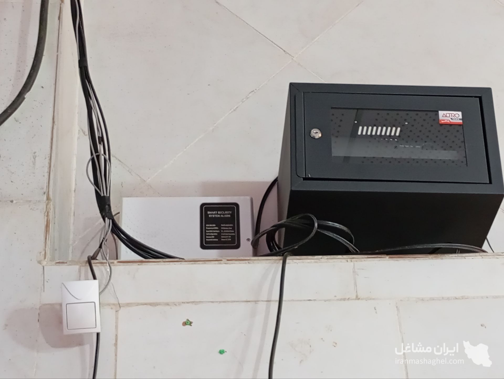 نصب دوربین مداربسته پارساتل سیستم در مسجد سلیمان