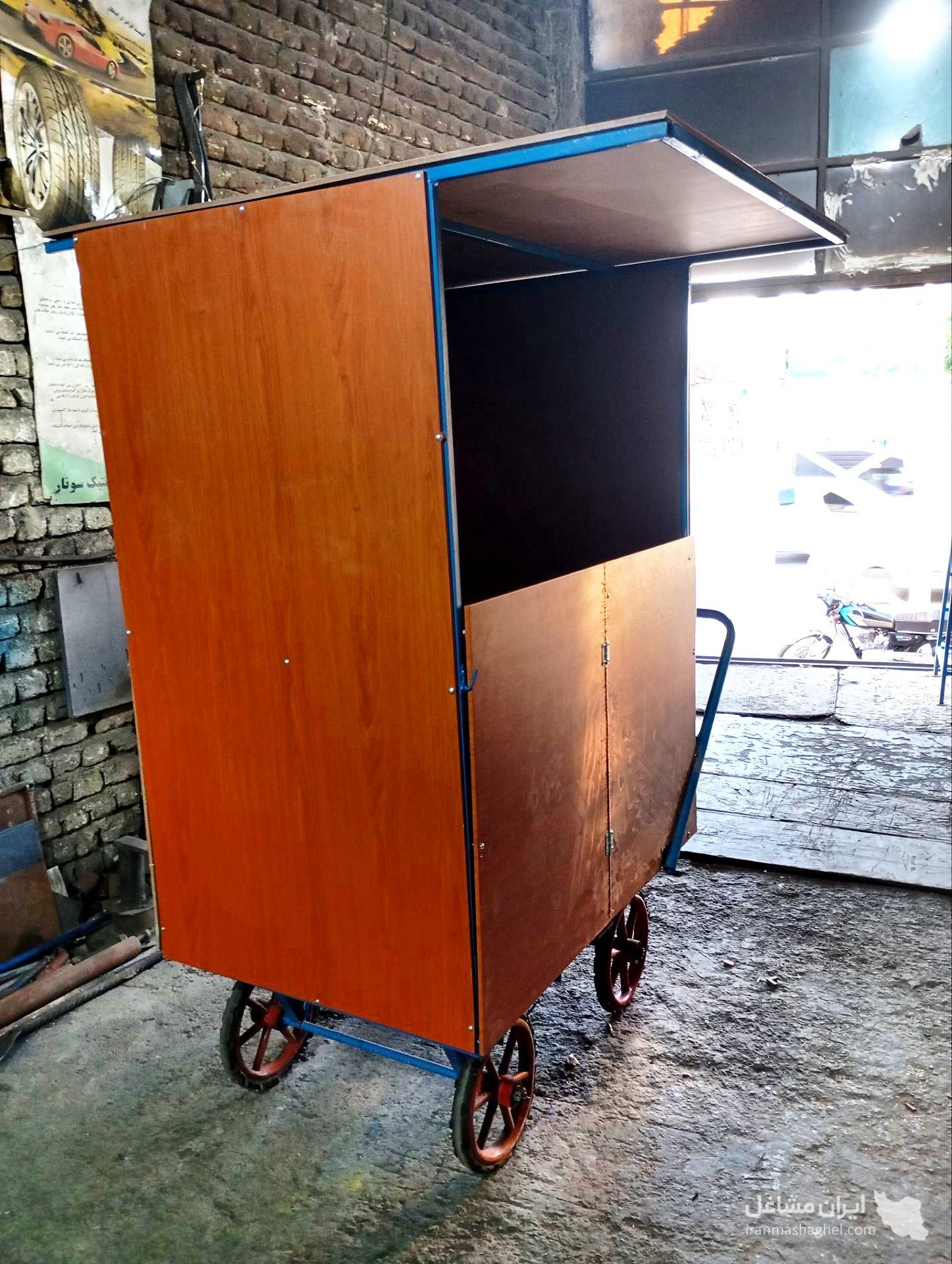 ساخت و فروش چرخ های دستی و باربری افلاکی در صفادشت