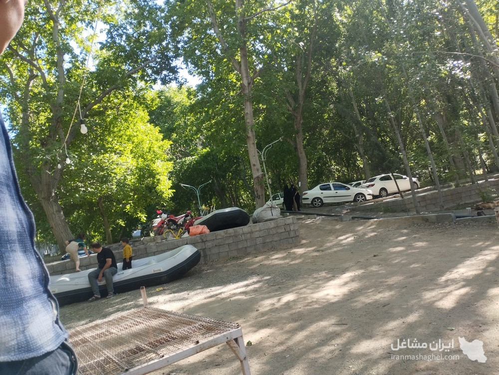 کمپ گردشگری آسمان بمدیریت علیرضا عرب در روستای تاریخی یاسه چای سامان