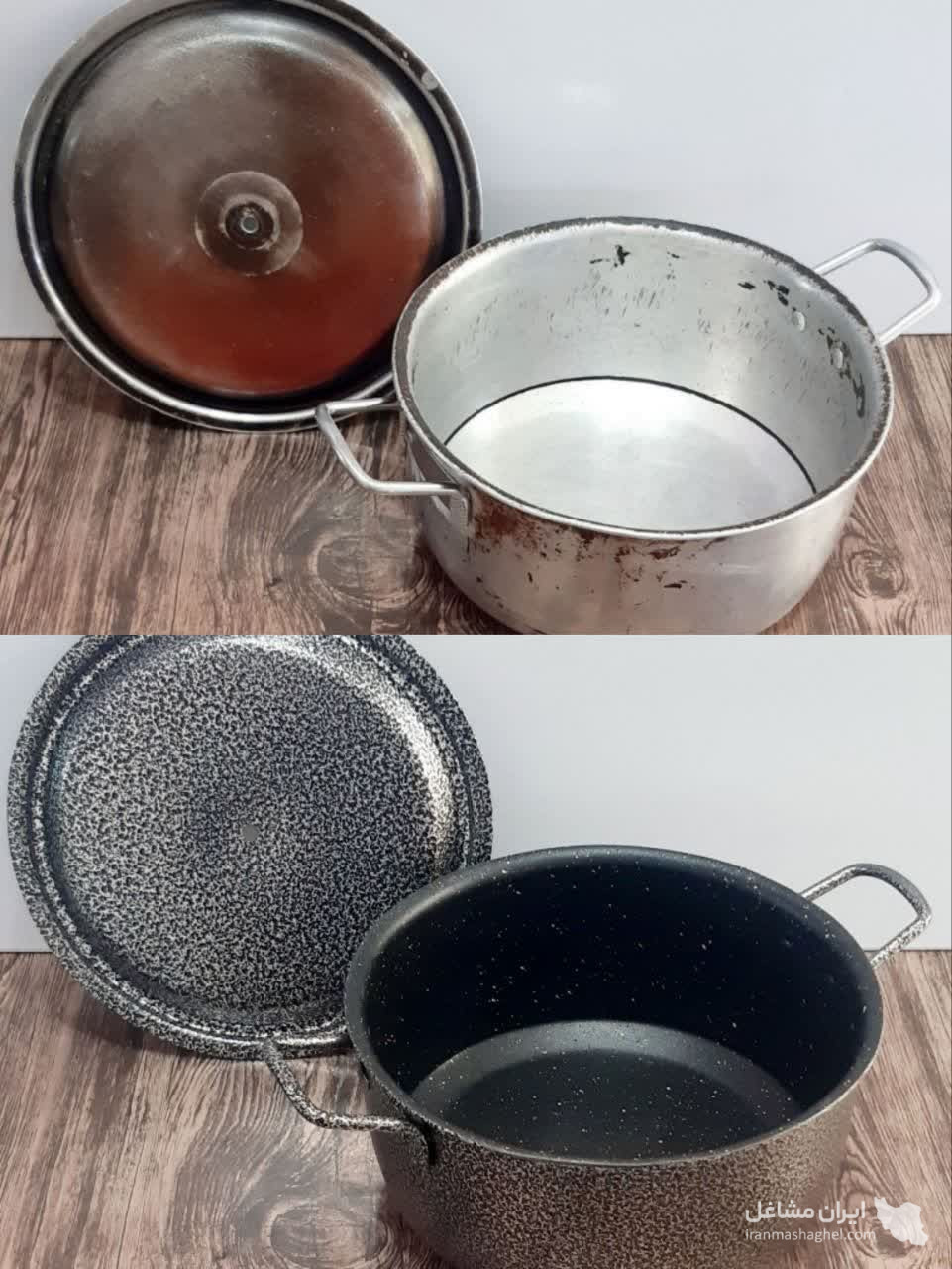 تعمیرات و بازسازی ظروف مسی و تفلون پارس گرانیت دهقانی در میبد