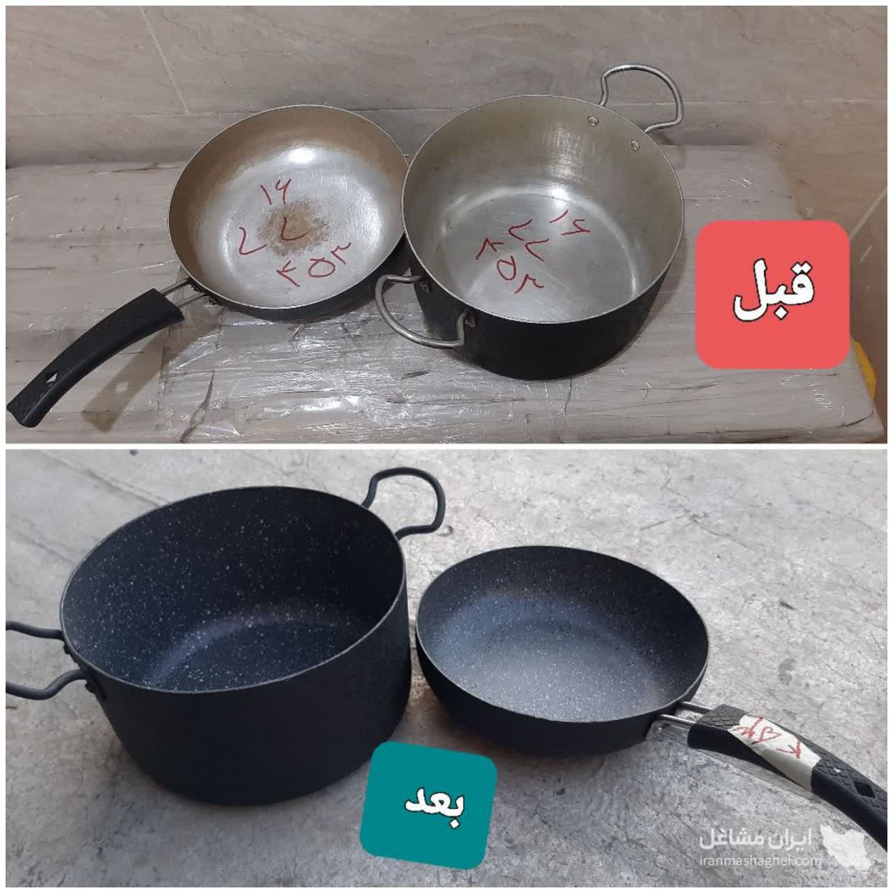 تعمیرات و بازسازی ظروف مسی و تفلون پارس گرانیت دهقانی در میبد