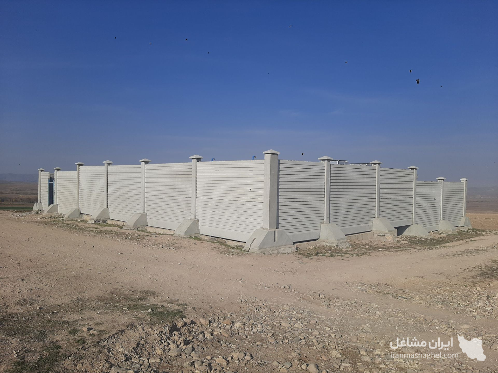 تولید و فروش دیوار پیش ساخته بتنی شرکت اوچیک اردبیل