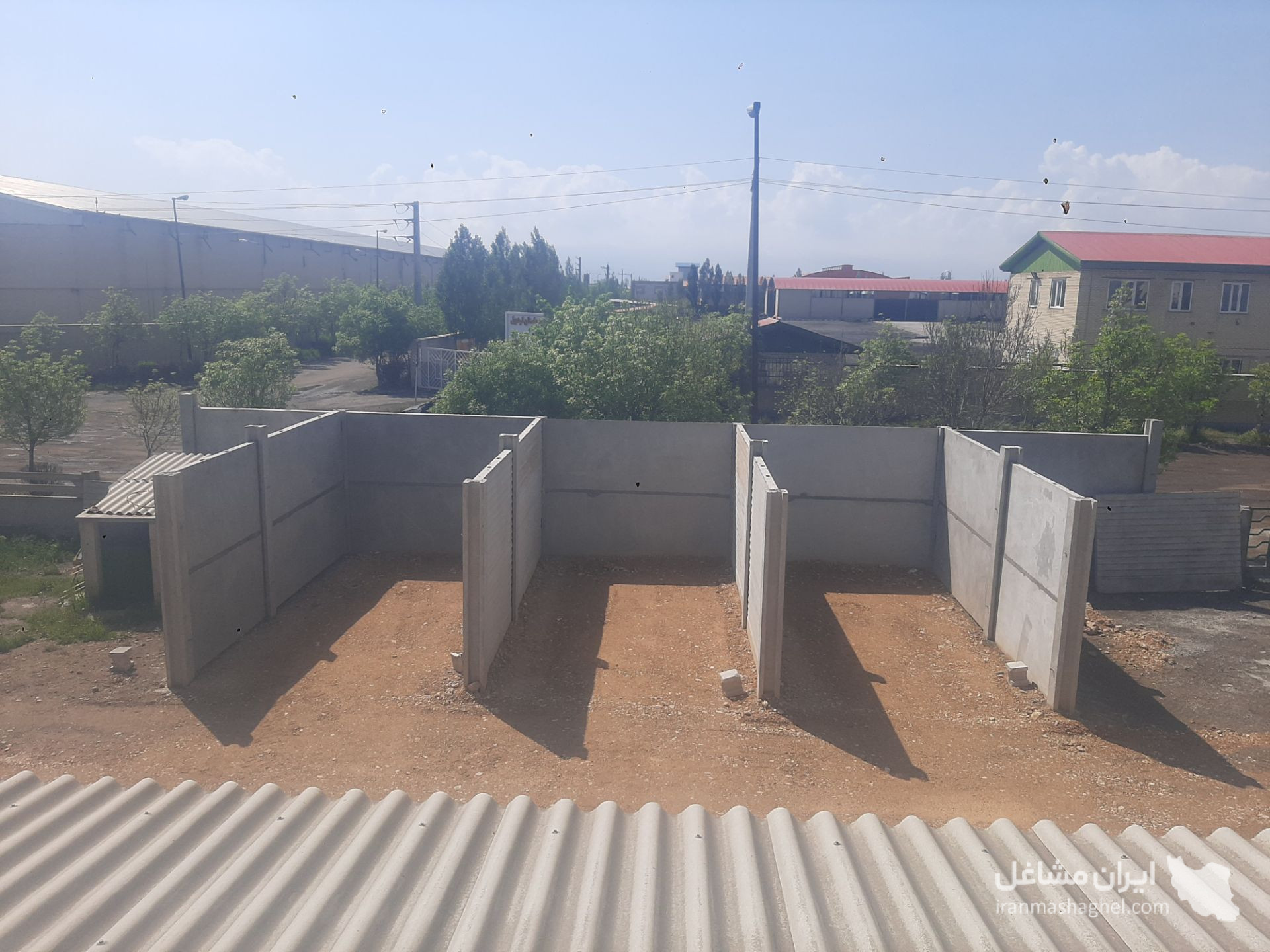 تولید و فروش دیوار پیش ساخته بتنی شرکت اوچیک اردبیل