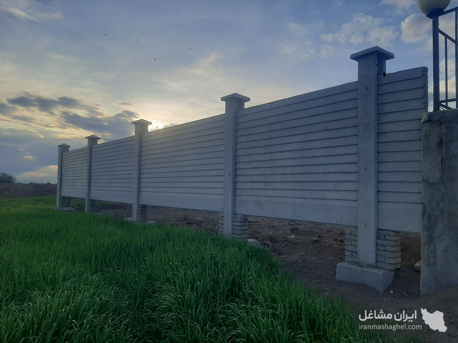 تولید و فروش دیوار پیش ساخته بتنی شرکت اوچیک اردبیل
