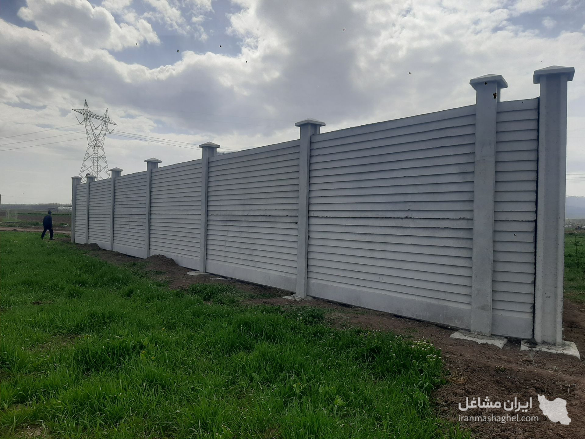 تولید و فروش دیوار پیش ساخته بتنی شرکت اوچیک اردبیل