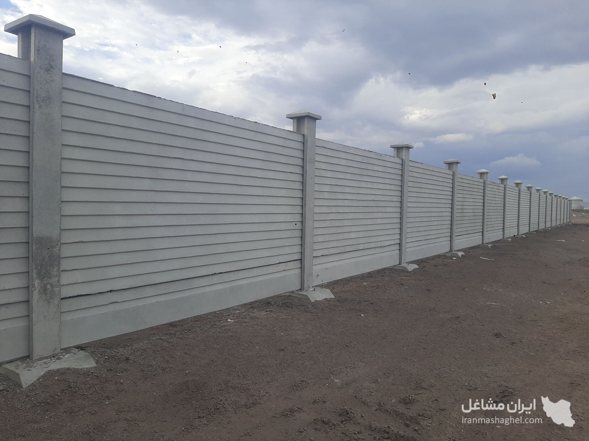 تولید و فروش دیوار پیش ساخته بتنی شرکت اوچیک اردبیل