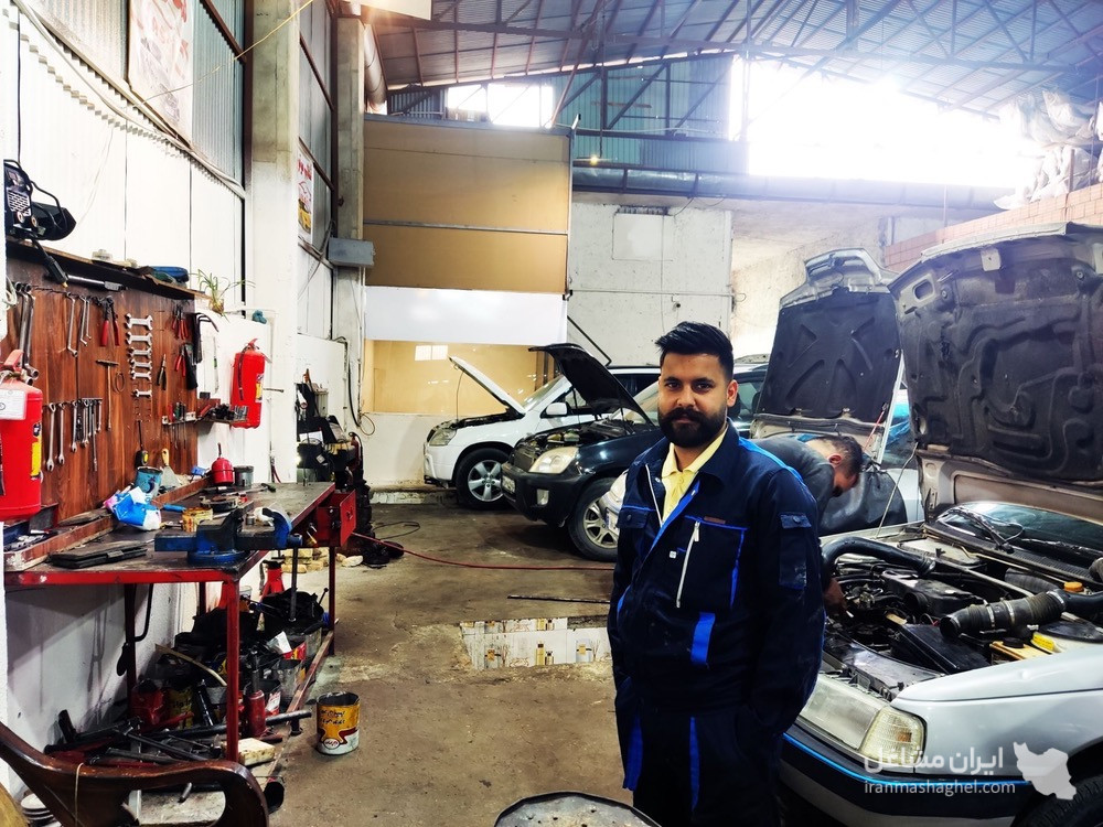 مکانیکی سیار و تنظیم موتور و جلوبندی سازی نژاد ذاکریان در گرگان