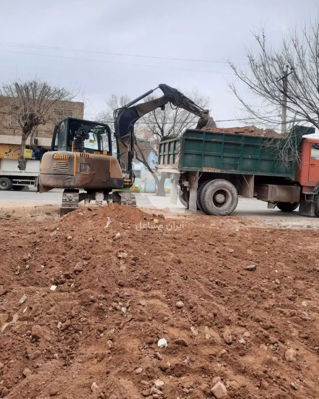 خدمات اجاره بیل مینی بیل و بابکت انوان مرادی در شیراز