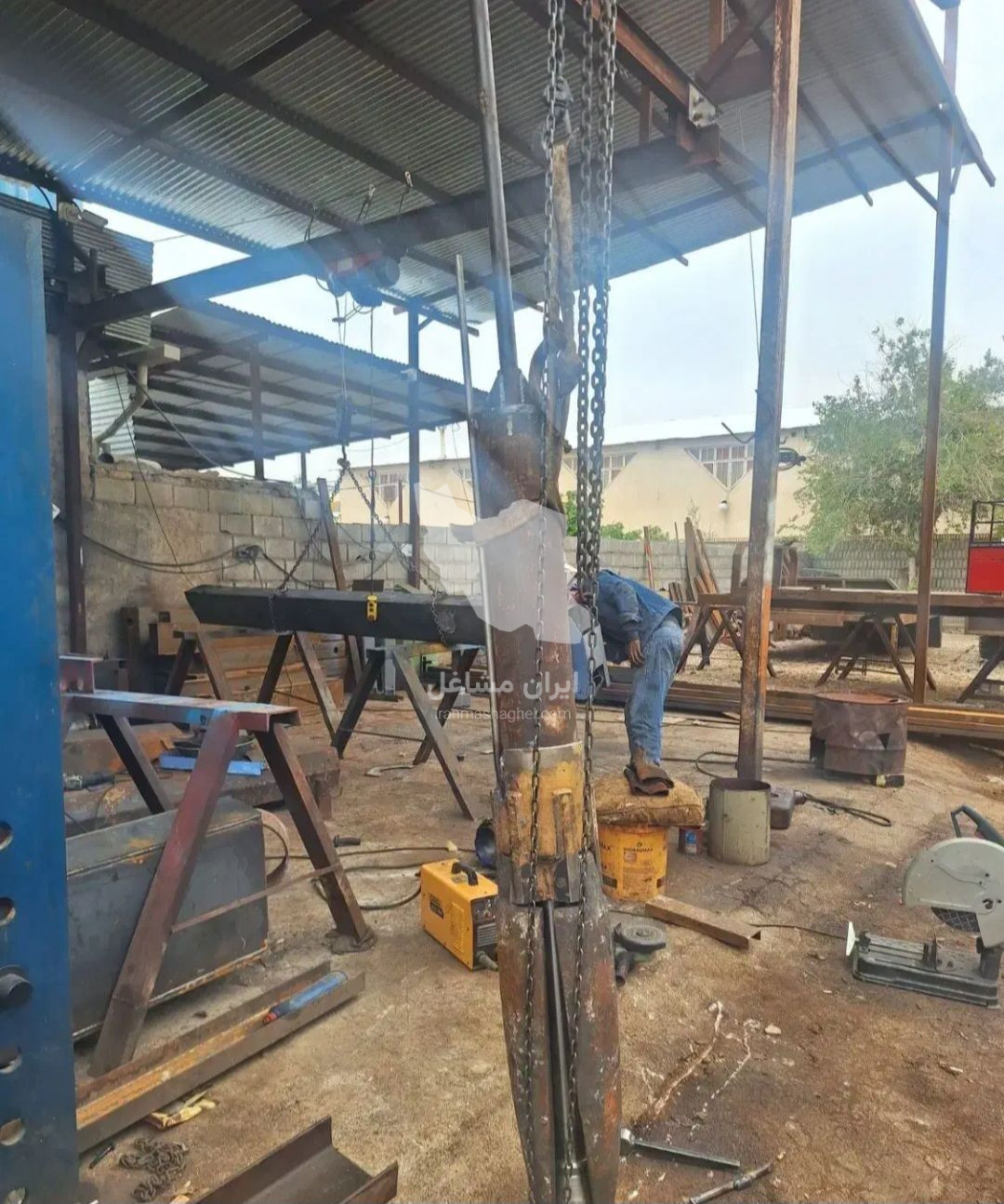 کارگاه جک سازی هیدرولیک رضا زارع در مرودشت