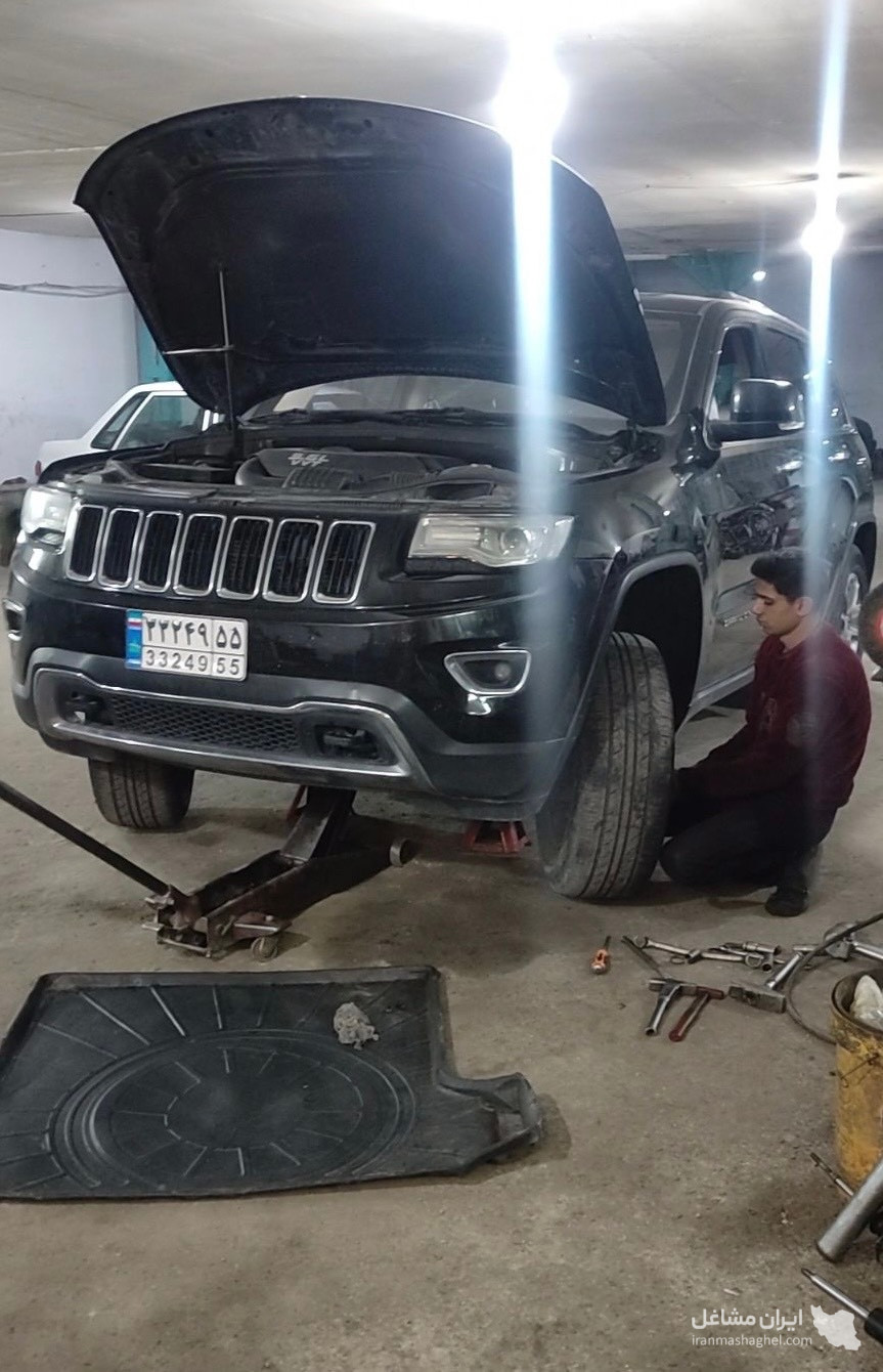 خدمات کمک فنرسازی جلوبندی خودرو خارجی ایرانی سعید و احمد در تبریز