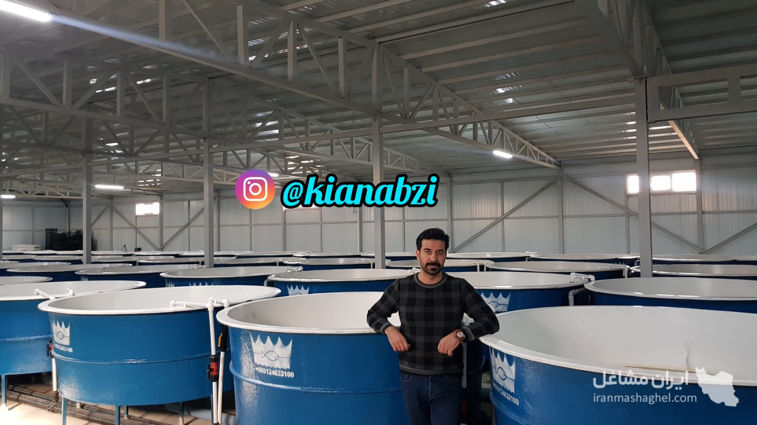 ساخت و فروش استخر پیش ساخته پرورش ماهی و میگو کیان آبزی در اهواز