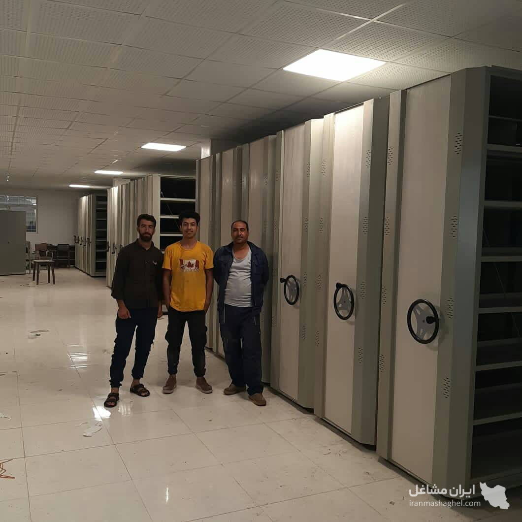 نصب و تعمیر کمد بایگانی ریلی توکلی در تهران