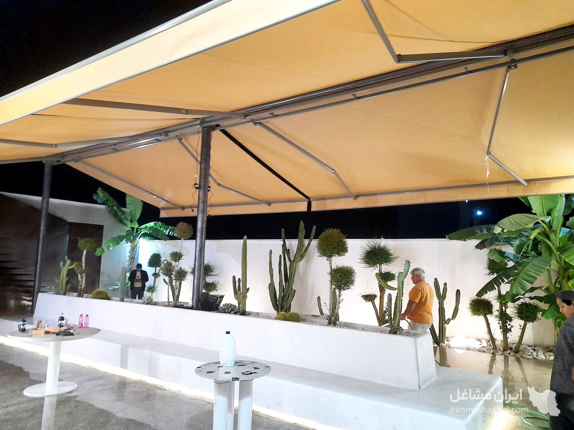 ساخت و نصب سایبان پارکینگی و متحرک کانوپیو در بابلسر