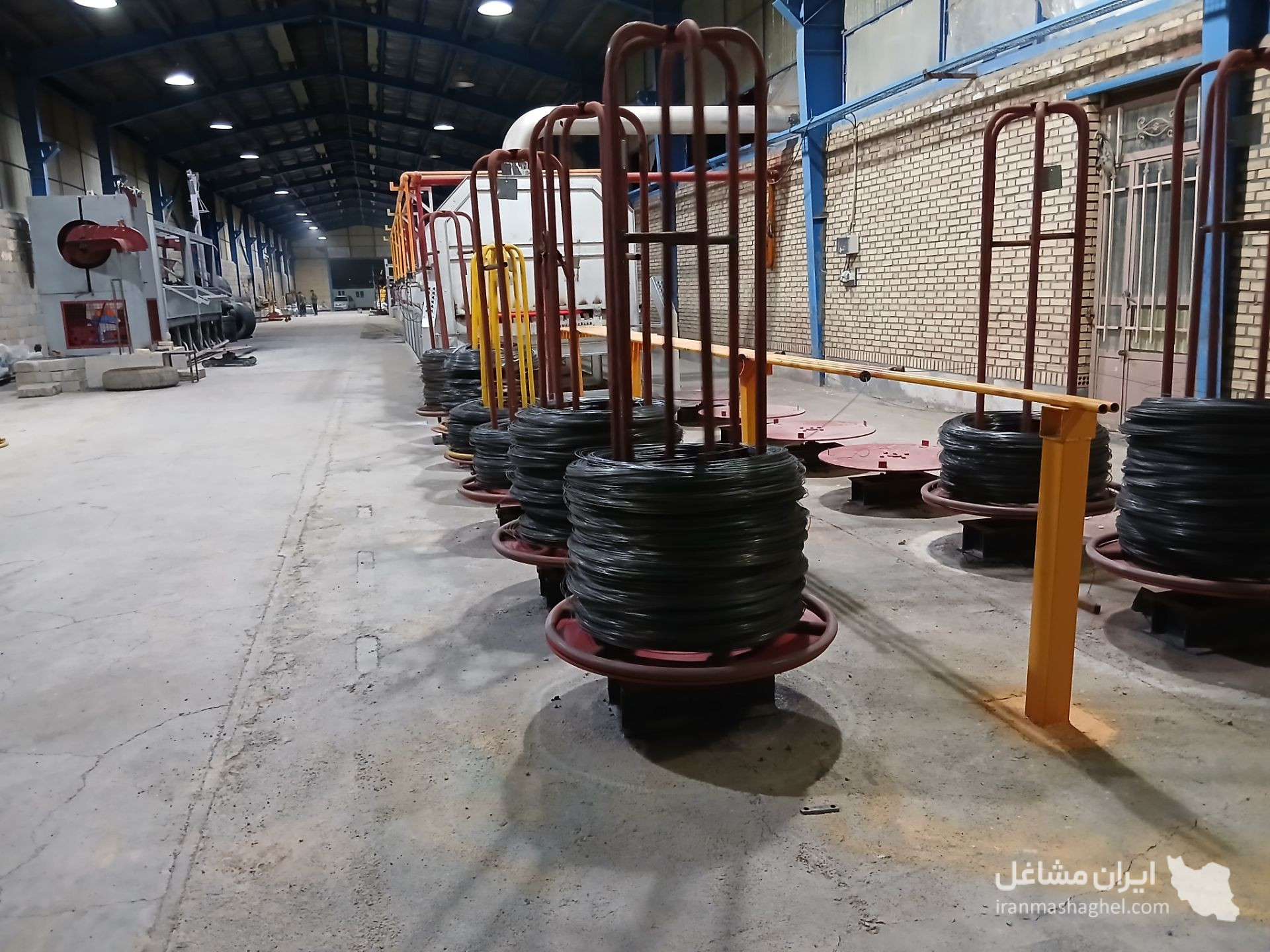 تولید صنایع مفتولی الماس قزوین با مدیریت شیرخانلو در قزوین