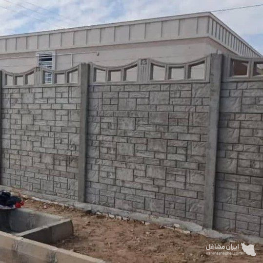 تولید و نصب دیوار پیش ساخته بتنی شرکت عمران مدرن قربانی در ارومیه