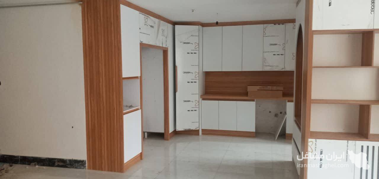 طراحی و اجرای کابینت پوما چوب به مدیریت آقای اکبری در ساری