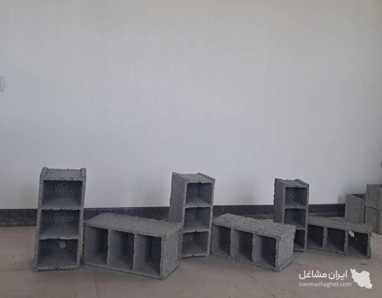 تولید و فروش بلوک سقفی و دیواری هلدینگ نعمتی در تنکابن