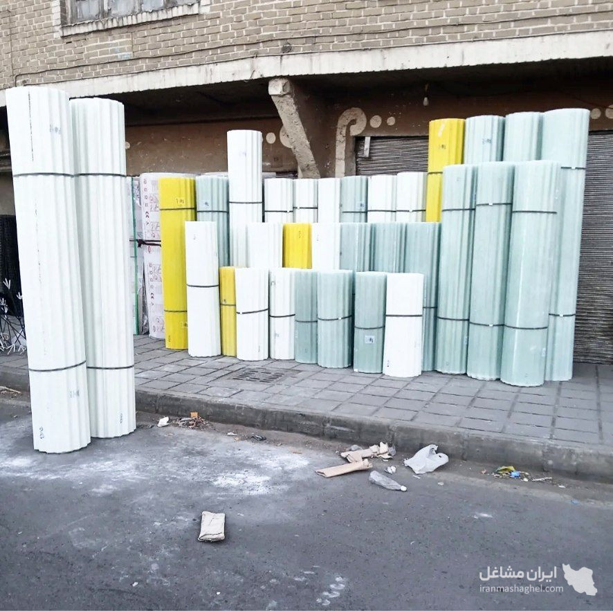 فروش ایرانیت و پلی کربنات طلق برادران برقی در غرب تهران
