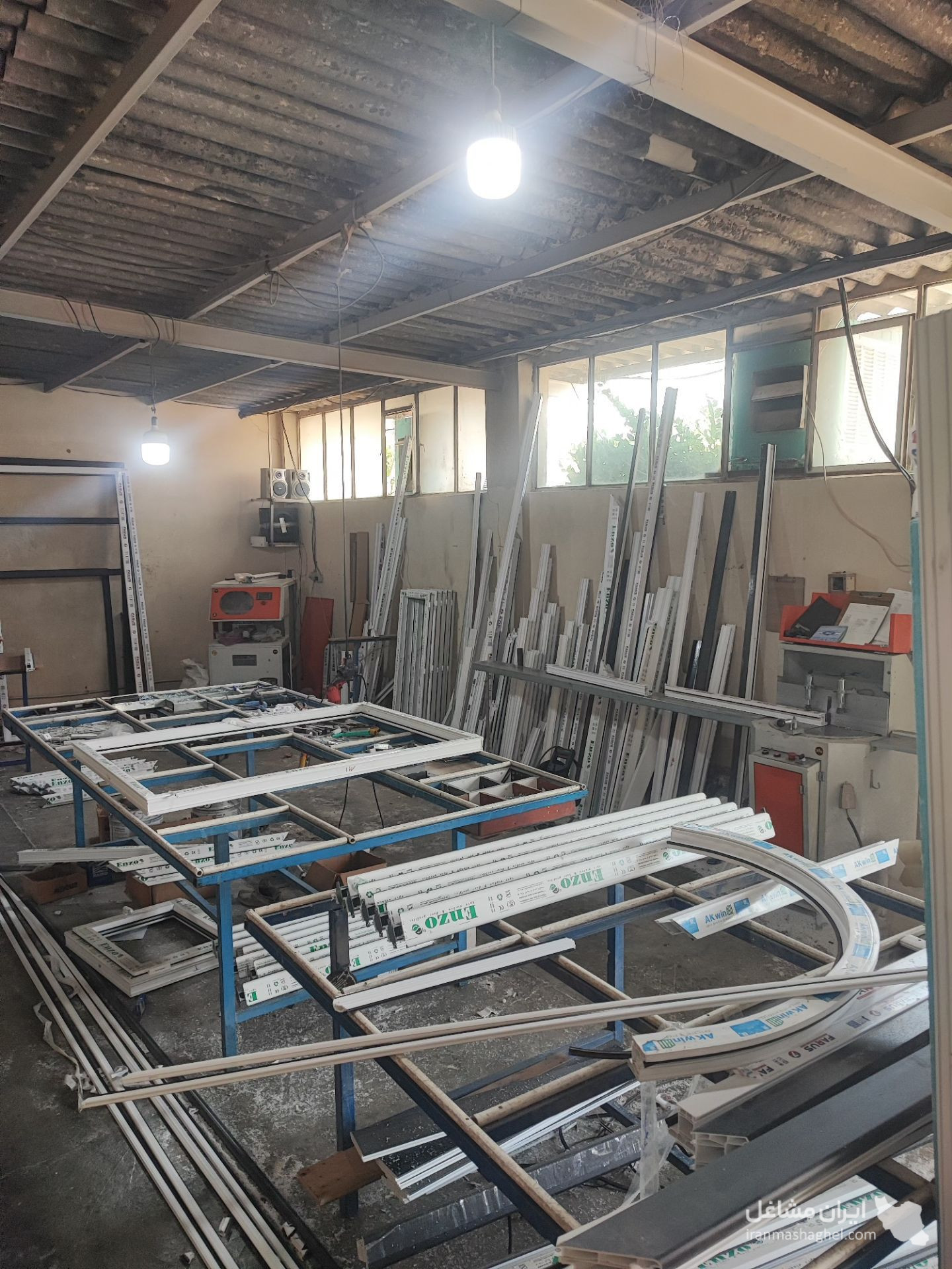 تولید کننده درب پنجره دوجداره upvc نماگستر به مدیریت شیردل در پاکدشت
