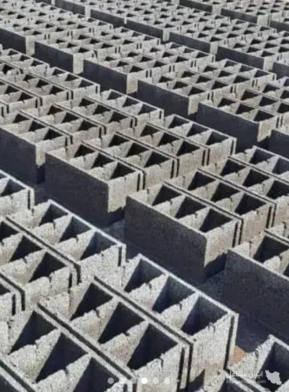 تولید و پخش عمده بلوک پوکه ای و دیواری هلدینگ نعمتی در رشت